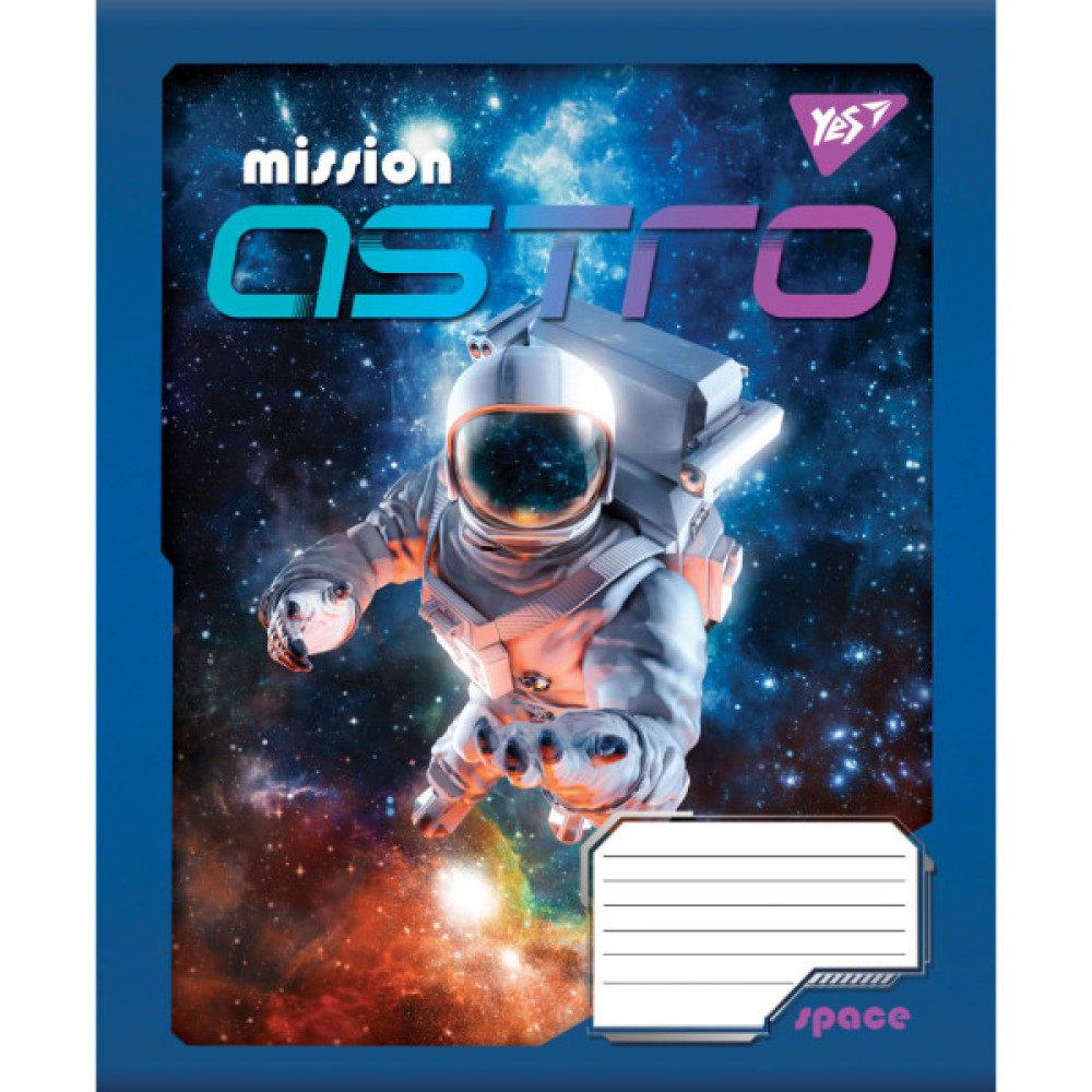 Зошит Yes А5 Space 48 аркушів, лінія (766461)
