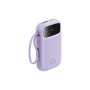 Батарея універсальна Baseus Qpow2 20000mAh 22.5W PD, QC/3.0, Purple (P10055002513-00)