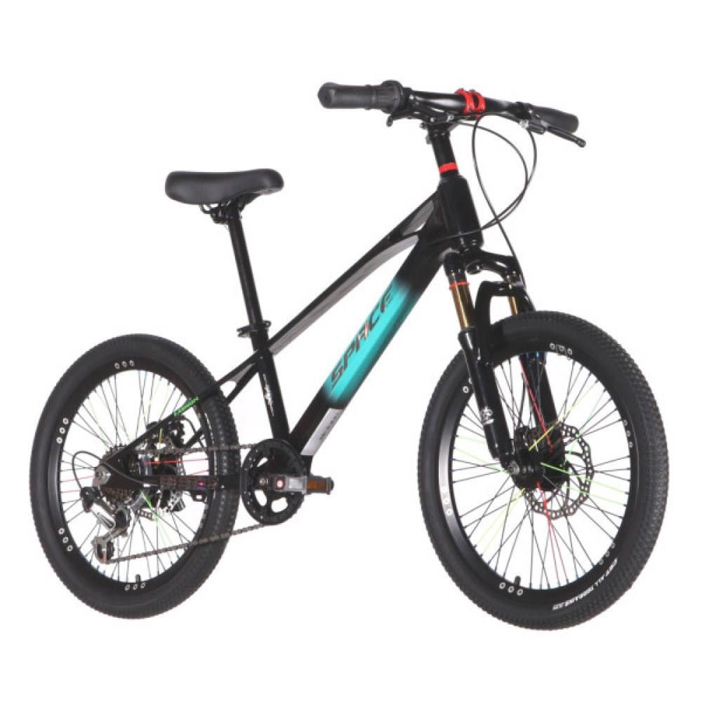 Велосипед Space 20" KID ALIOTH DD FR рама-11" MG 2025 чорний (OPS-SK-20-019)