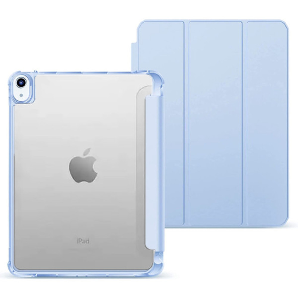 Чохол до планшета BeCover Tri Fold Soft TPU Silicone Apple iPad Air 5 (2022) 10.9" Light Blue (708510) Чохол до планшета BeCover Tri Fold Soft TPU Silicone Apple iPad Air 5 (2022) 10.9" Light Blue (708510)