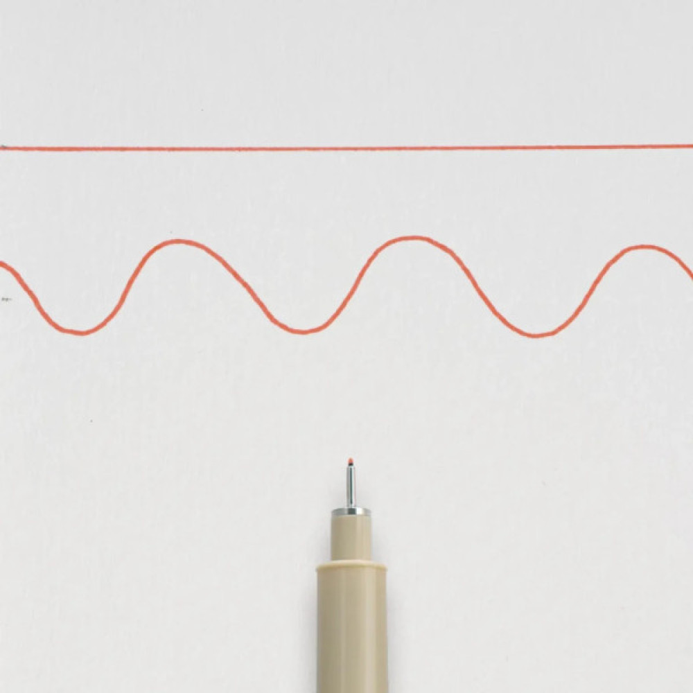Лайнер Sakura Pigma Micron (0.2) 0,3 мм Червоний (084511318403)