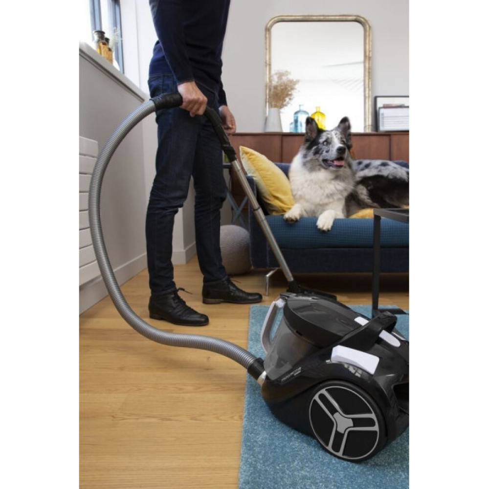 Пилосос Rowenta контейнерний Compact Power XXL, 900Вт, конт пил -2.5л, HEF system, чорний