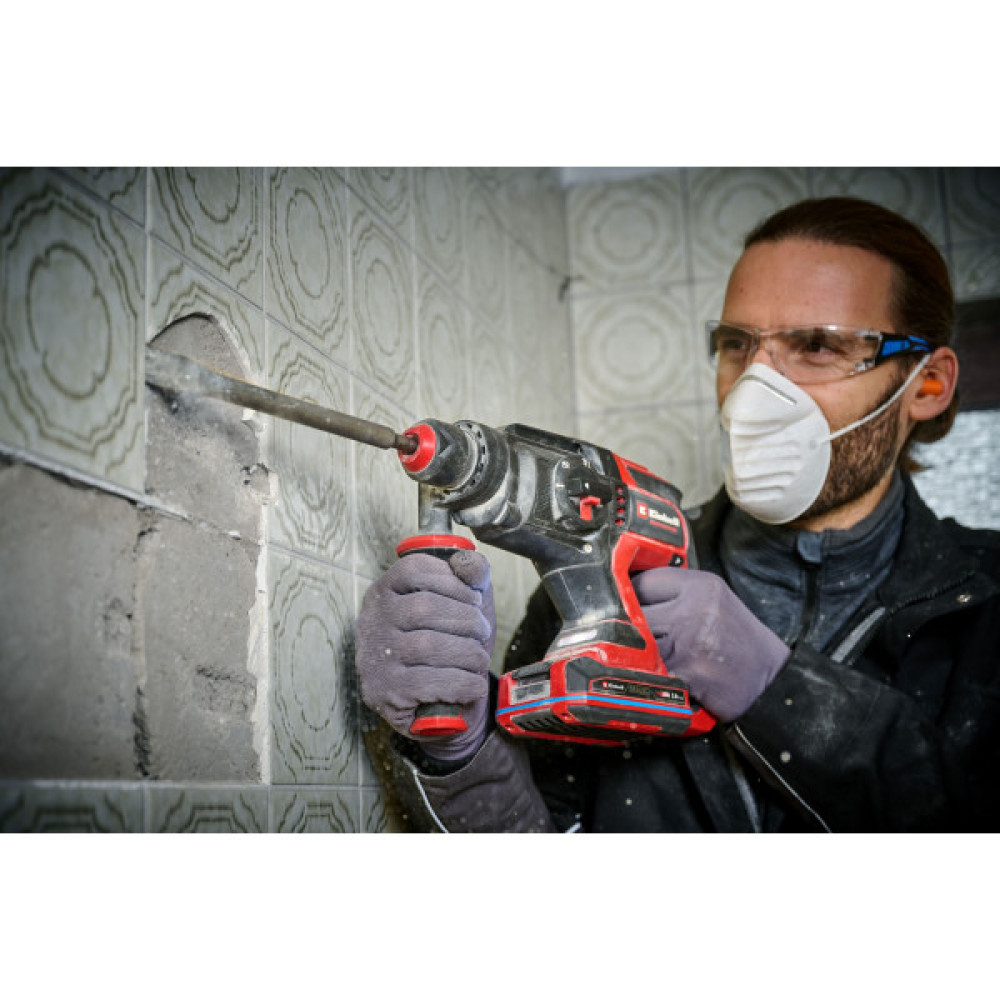 Перфоратор акумуляторний Einhell Professional TP-HD 18/22 D Li BL - Solo 18В 0-1800об/хв 5150уд/хв 2.2Дж кейс 17.8кг без АКБ та ЗП