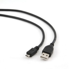 Дата кабель USB 2.0 AM to Micro 5P 0.3m Cablexpert (CCP-mUSB2-AMBM-0.3M)