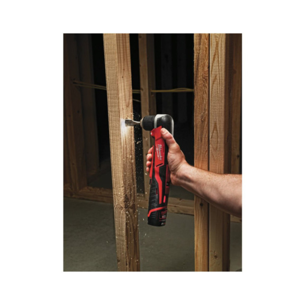 Дриль Milwaukee кутовий 12 Нм, C12 RAD-202В Li-Ion 2x2Ah (4933441215)