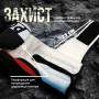 Боксерські рукавички PowerPlay 3086 Matt Challenger Чорно-Білі 12 унцій (PP_3086_12oz_Bl/White)
