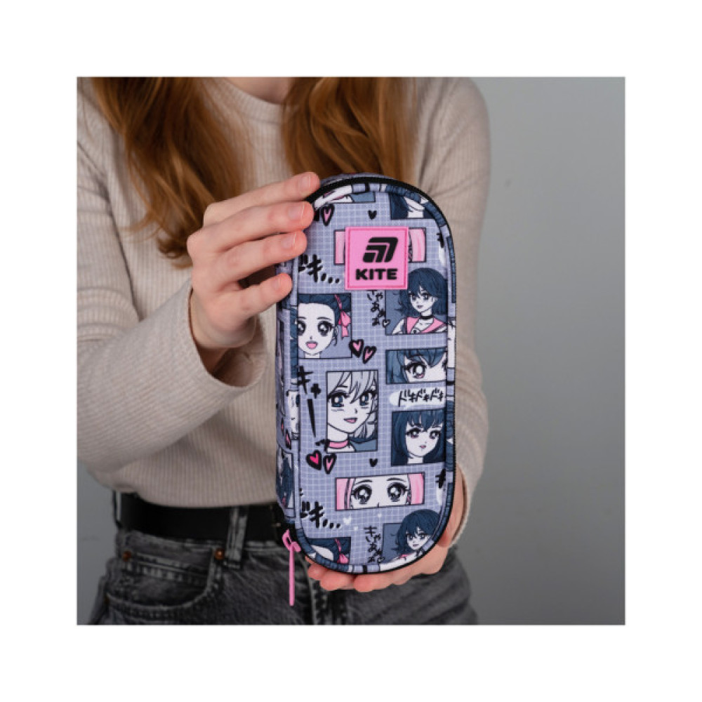 Пенал Kite 599 Anime Girl (K25-599-9)
