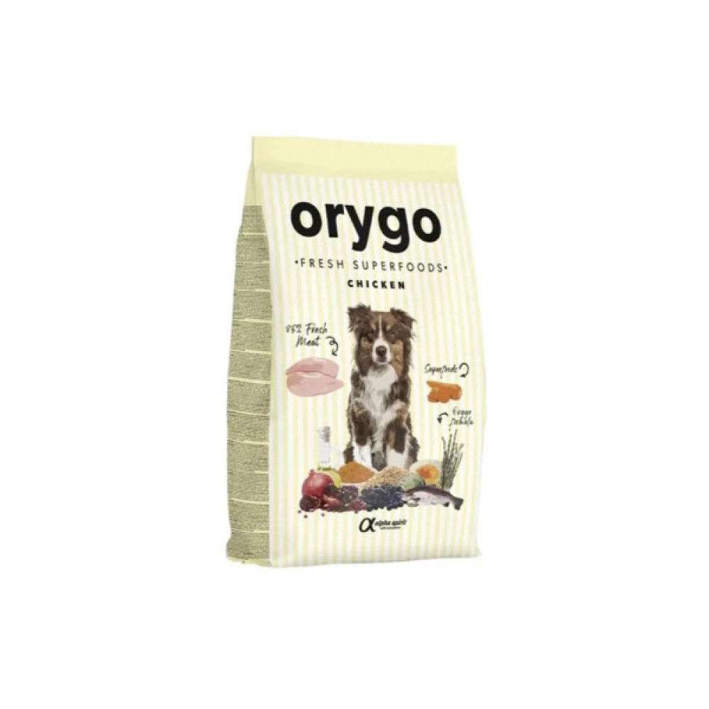 Напіввологий корм для собак Orygo Chicken 8 кг (8436586312183)