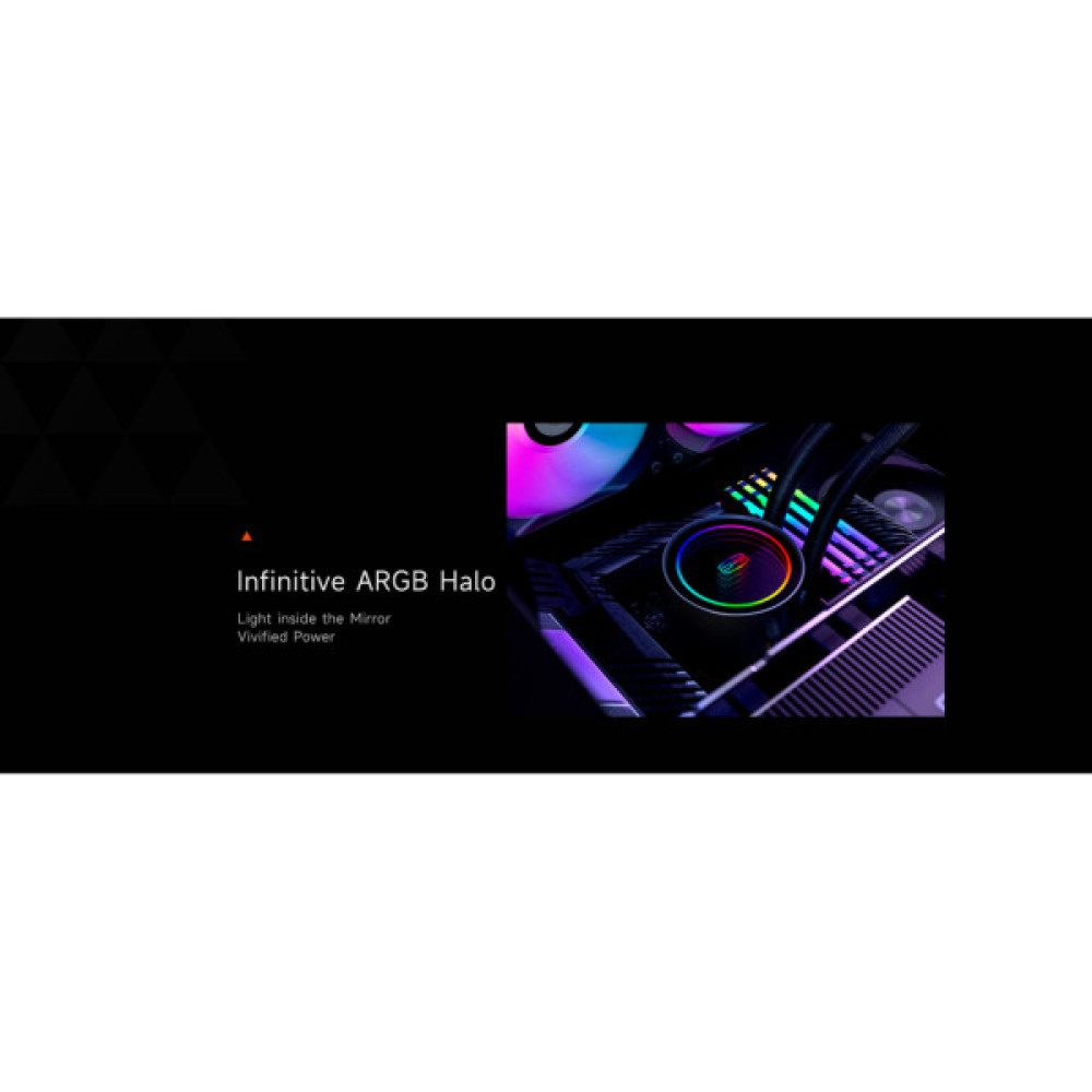 Система рідинного охолодження PcCooler DA360 ARGB BK