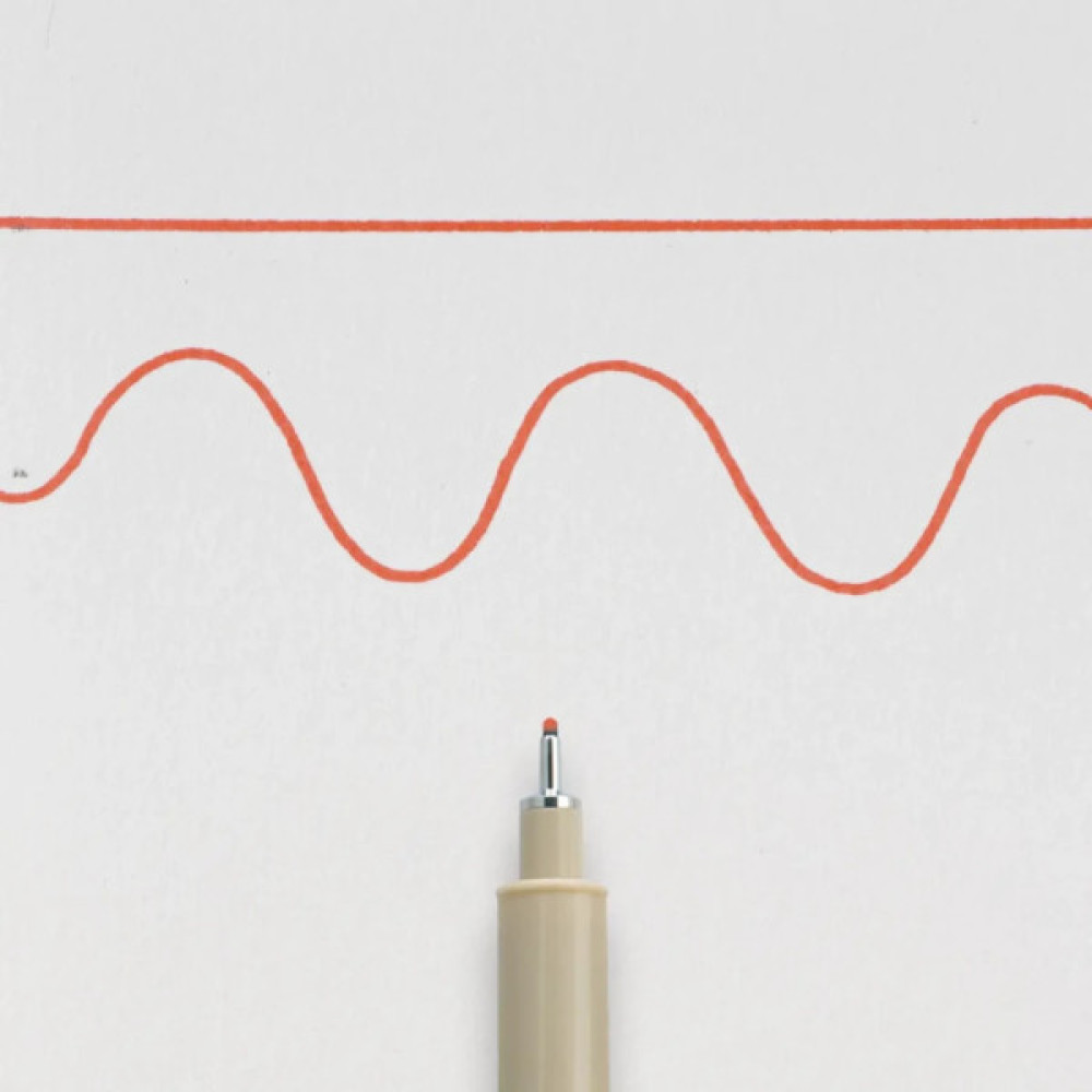 Лайнер Sakura Pigma Micron (0.8) 0,5 мм Червоний (084511318366)