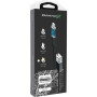 Дата кабель USB 2.0 AM to Micro 5P 1.0m Magnet Grand-X (MG-01M)
