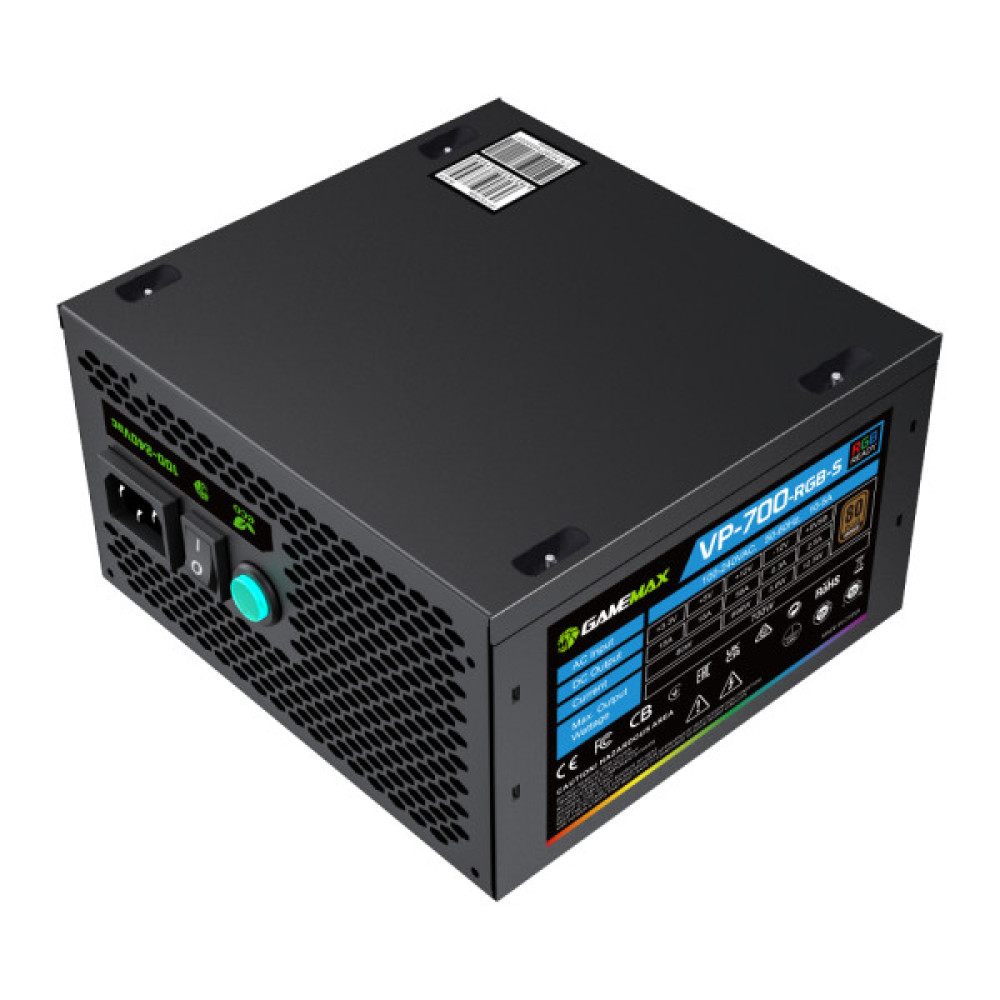 GAMEMAX VP 700S BK-RGB