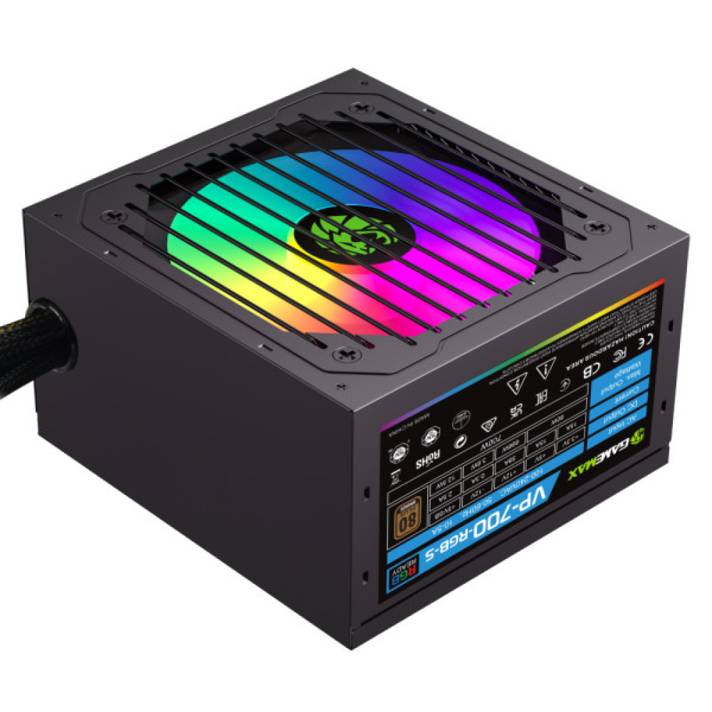 GAMEMAX VP 700S BK-RGB