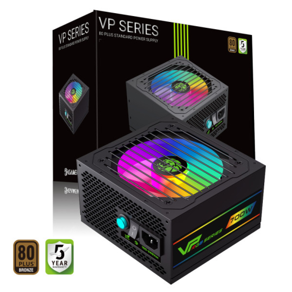 GAMEMAX VP 700S BK-RGB