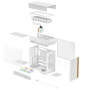 Корпус для ПК Deepcool CL6600 White (R-CL6600-WHNNA0-G)