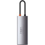 Концентратор Baseus USB3.1 Type-C to USB Type C PD 100W/HDMI 4K 60 Hz/3*USB 3.2 Gen1/ 5in1 (CAHUB-CX0G) Концентратор Baseus USB3.1 Type-C to USB Type C PD 100W/HDMI 4K 60 Hz/3*USB 3.2 Gen1/ 5in1 (CAHUB-CX0G)