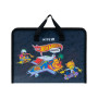Папка - портфель Kite на блискавці A4 Hot Wheels, 1 відділення (HW25-202)