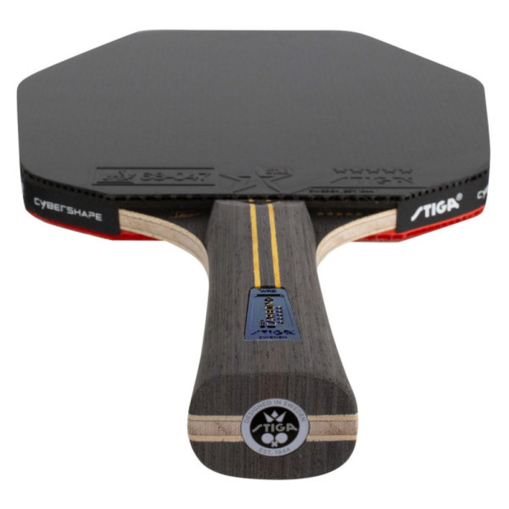 Ракетка для настільного тенісу Stiga Pro Carbon Plus Cybershape Truls Edition 5 Star FL (1215-1306-35) (932354)