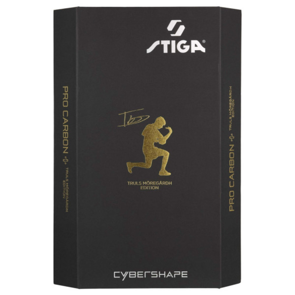 Ракетка для настільного тенісу Stiga Pro Carbon Plus Cybershape Truls Edition 5 Star FL (1215-1306-35) (932354)