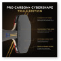 Ракетка для настільного тенісу Stiga Pro Carbon Plus Cybershape Truls Edition 5 Star FL (1215-1306-35) (932354)