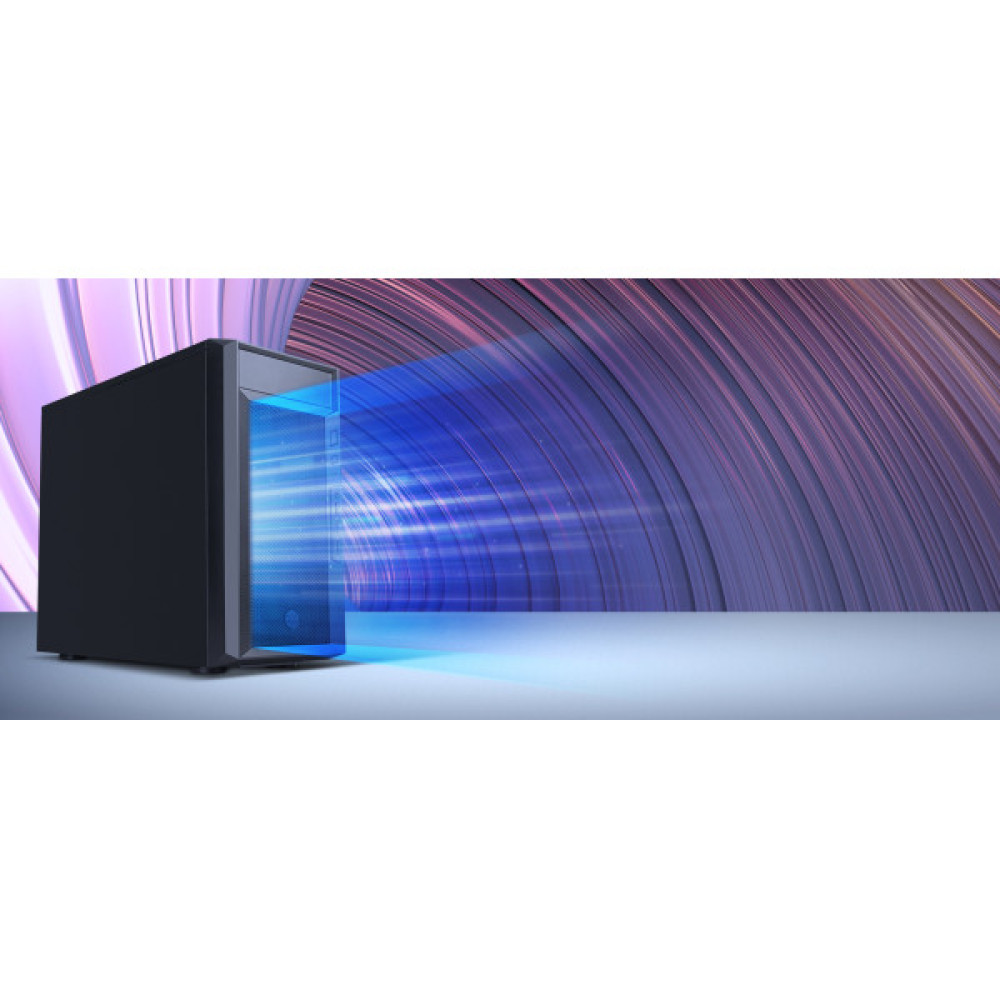 Корпус SilverStone Fara FA311-B без БЖ, 2xUSB3.0, 1xUSB2.0, 1x120мм, VGA 354мм, LCS ready, mATX, чорний