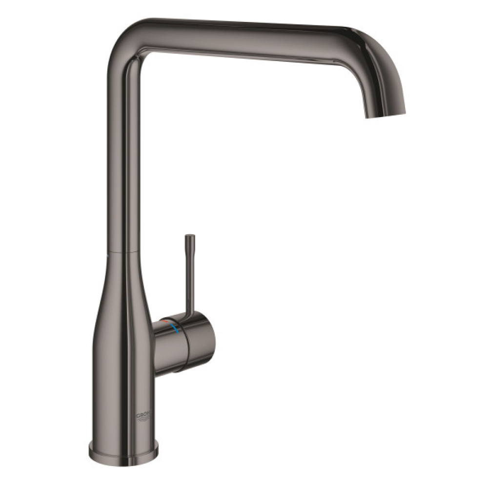 Змішувач для кухні Grohe Essence, довж.виливу - 220мм, поворотний, 1важіль, графіт