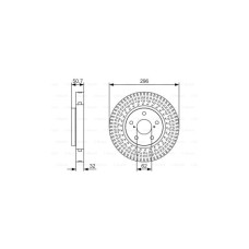 Гальмівний диск Bosch 0 986 479 T38