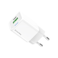 Зарядний пристрій ColorWay GaN Mini 35W PD Port PPS USB (Type-C PD + USB QC4.0) white (CW-CHS055PD-WT)