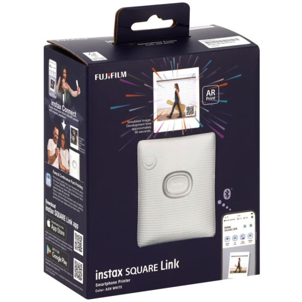 Фотопринтер Fujifilm INSTAX SQ Link White