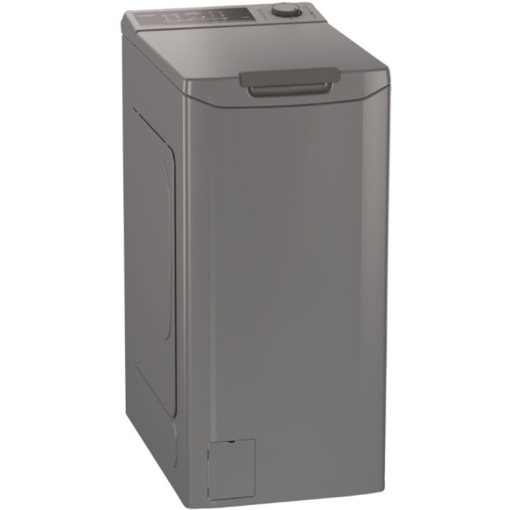 Пральна машина Candy вертикальна, 7кг, 1200, A+++, 60см, дисплей, cріблястий