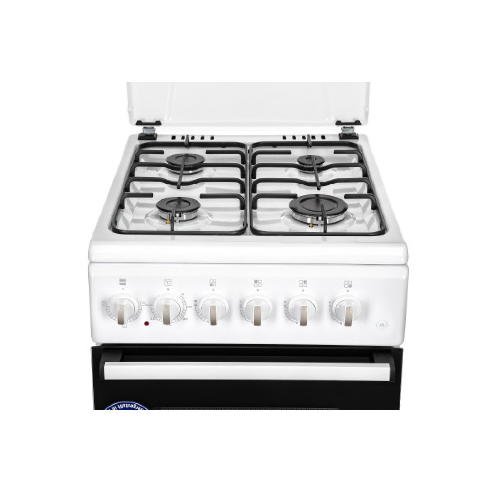 Плита ARDESTO комбі, 52л, 50x60см, форсунки LPG (підключення газового балона), білий