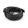 Кабель мультимедійний HDMI M to HDMI M 5.0m V1.4 4K black Ritar (HDMI(M)/(M)V1.4-5m-348B)