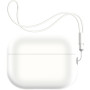 Чохол для навушників Armorstandart Silicone Case with straps для Apple Airpods Pro 2 White (ARM68618) Чохол для навушників Armorstandart Silicone Case with straps для Apple Airpods Pro 2 White (ARM68618)