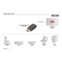 Адаптер HDMI EDID Emulator 4K60Hz Clone Function black Digitus (DA-70466) Адаптер HDMI EDID Emulator 4K60Hz Clone Function black Digitus (DA-70466)