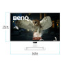 BENQ EW270Q White (9H.LP7LA.TBE)