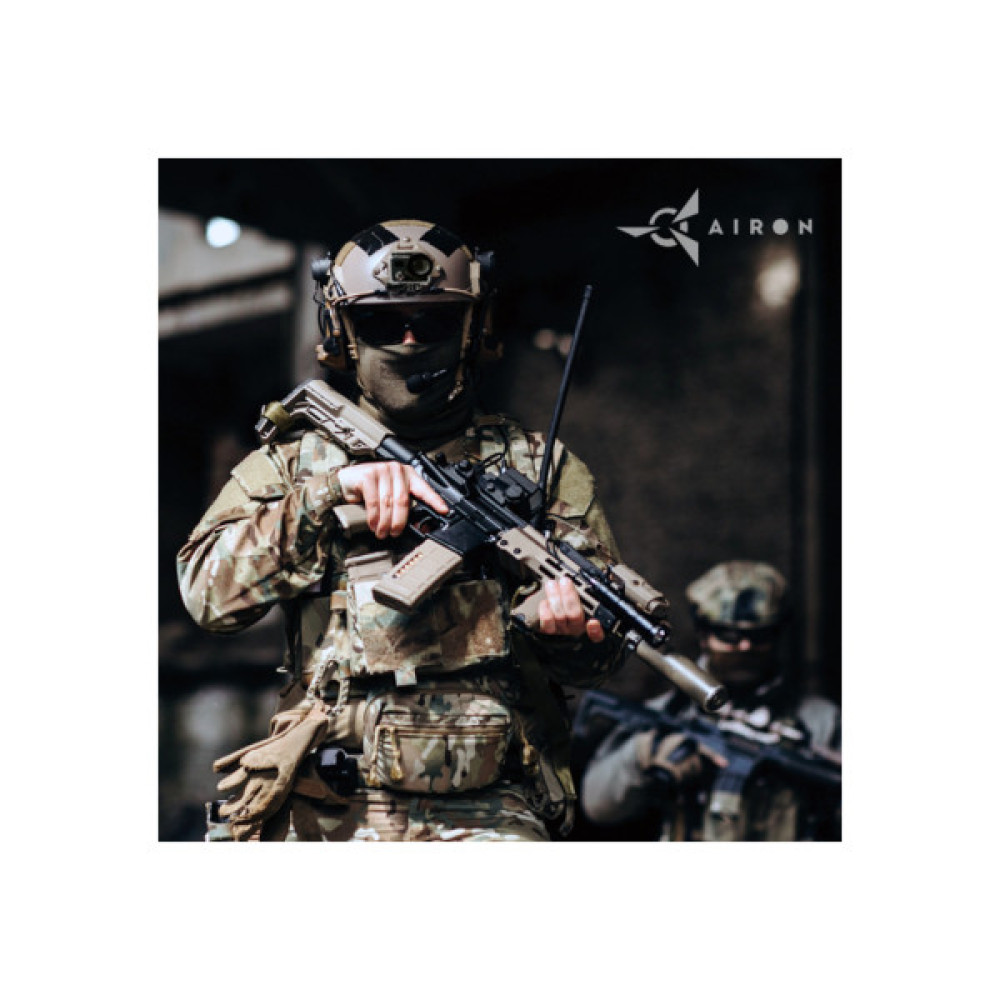 Екшн-камера AirOn ProCam 7 Black Tactical Helm Kit (4822356754511)