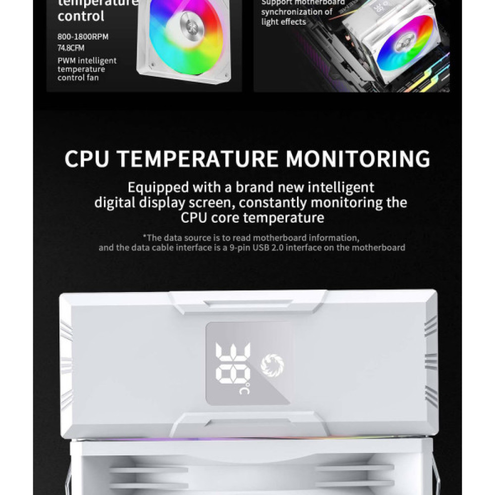 GAMEMAX Sigma 520 Digital WH