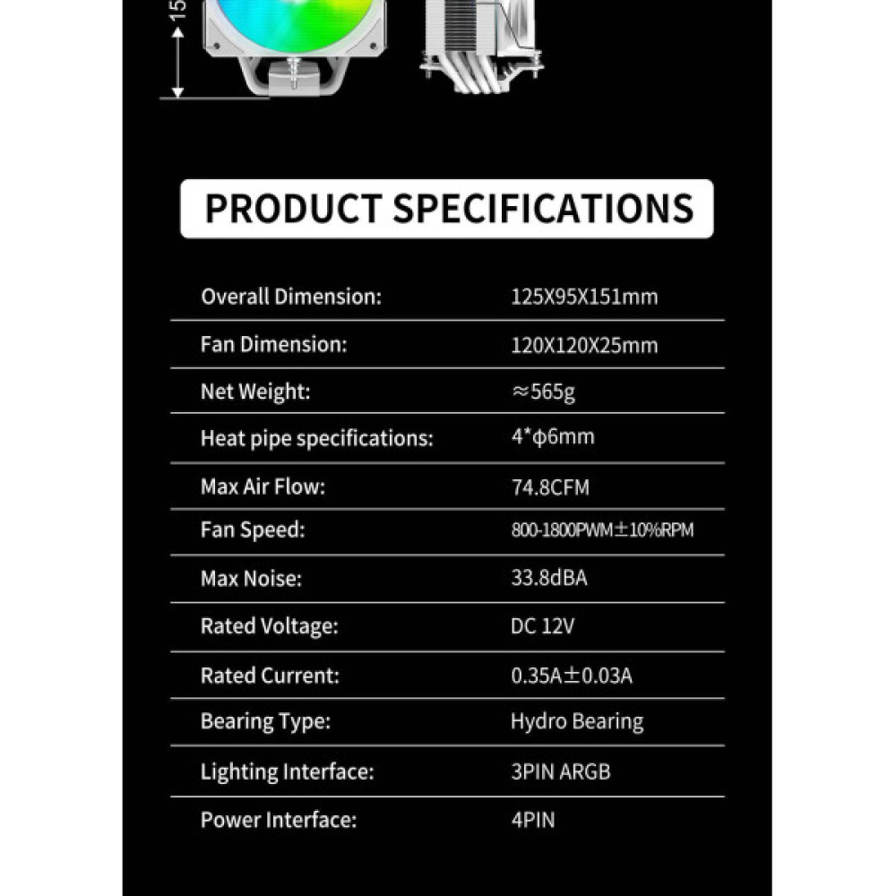 GAMEMAX Sigma 520 Digital WH