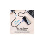 Концентратор Vention USB 3.1 Type-C to 4хUSB 3.0/PD 87W 5-in-1 Gray Mirrored Surface (TFDHB) Концентратор Vention USB 3.1 Type-C to 4хUSB 3.0/PD 87W 5-in-1 Gray Mirrored Surface (TFDHB)
