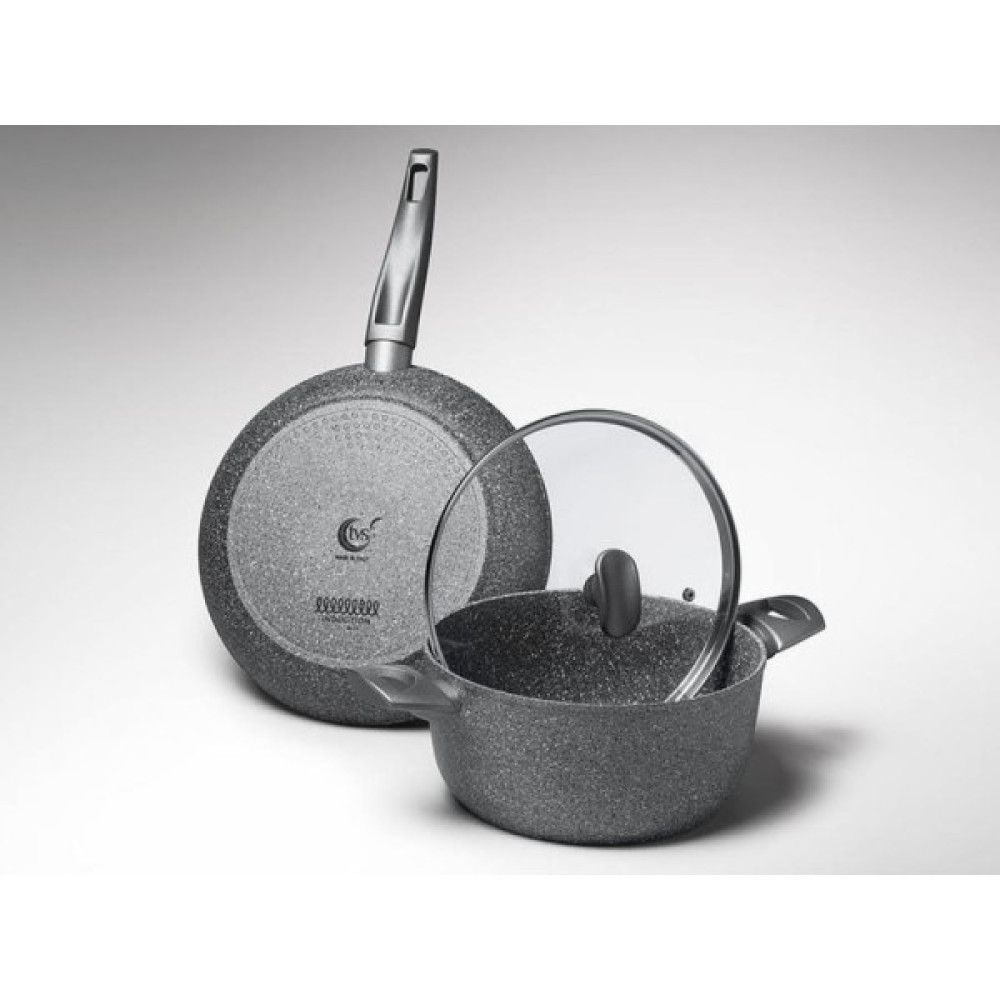 Сотейник TVS Mineralia Induction 28 см (BS380283310101) Сотейник TVS Mineralia Induction 28 см (BS380283310101)