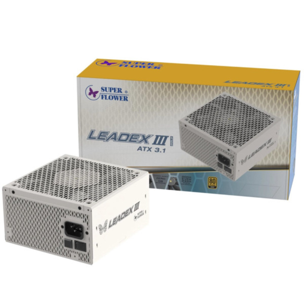 Блок живлення Super Flower 1000W LEADEX VII XG SERIES WHT (SF-1000F14XG WHITE)