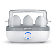 Яйцеварка Severin 420Вт, електр. керування , на 6 яєць, звуков., сигнал, пластик, білий