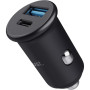 Зарядний пристрій Trust USB-C PD25W + USB QC12W 37W Black (25197_TRUST)