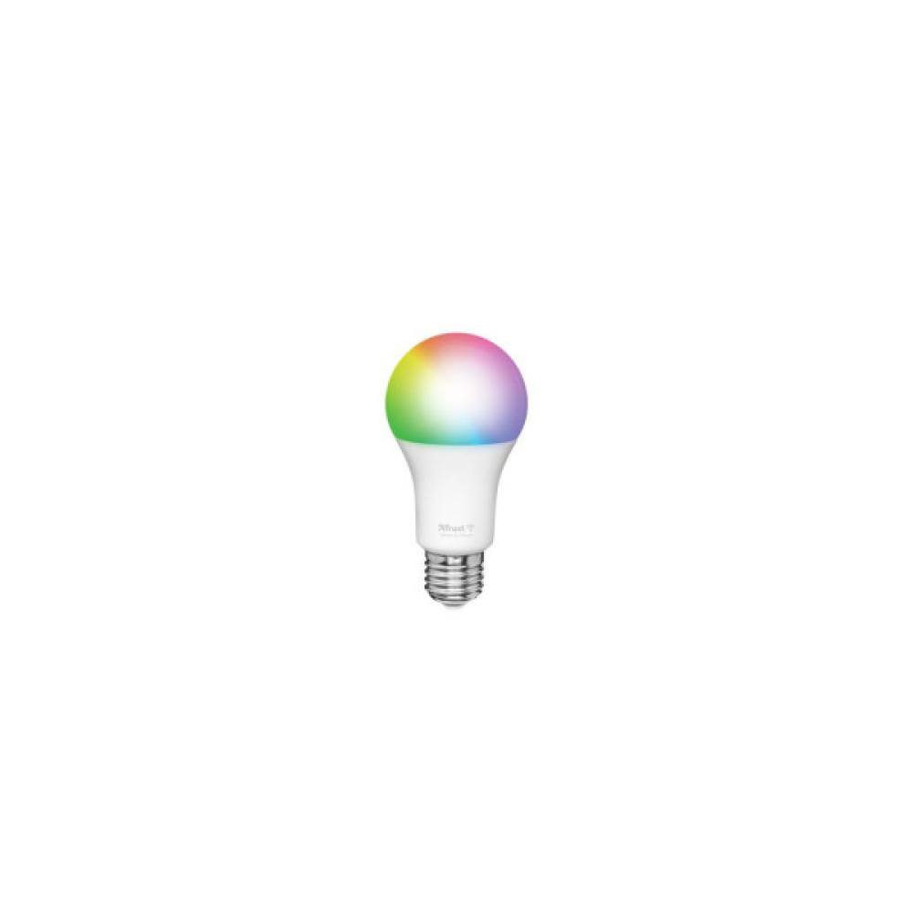 Розумна лампочка Trust E27 806 Lumen, 1800-6500k, RGBCW, white (71281_TRUST)