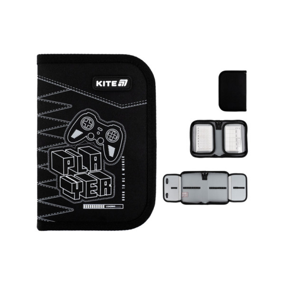 Пенал Kite 622 Player, 1 відділення, 2 відворот (K25-622-6)