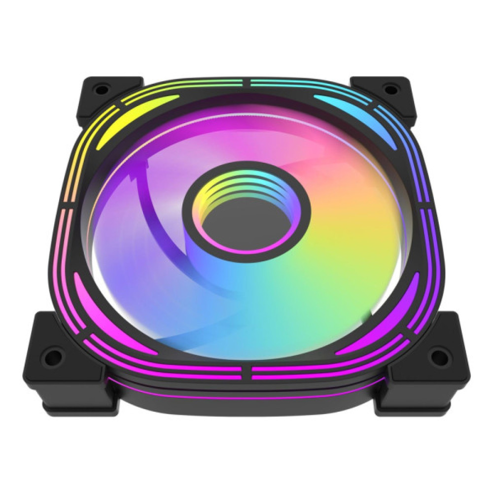 Кулер до корпусу DARKFLASH INF24 3IN1(PWM) BLACK