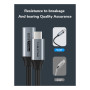 Дата кабель USB-C M to USB-C F 0.5m 5Gbps 60W 4K60Hz Cabletime (CA913664)