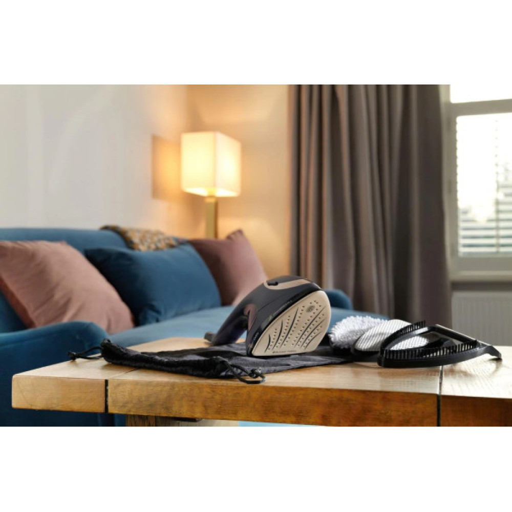 Відпарювач Russell Hobbs Steam Genie 2-в-1, 1700Вт, 150мл, паровий удар -20гр, постійна пара - 20гр, керам. підошва, синій