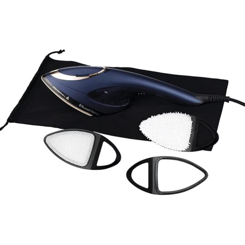 Відпарювач Russell Hobbs Steam Genie 2-в-1, 1700Вт, 150мл, паровий удар -20гр, постійна пара - 20гр, керам. підошва, синій