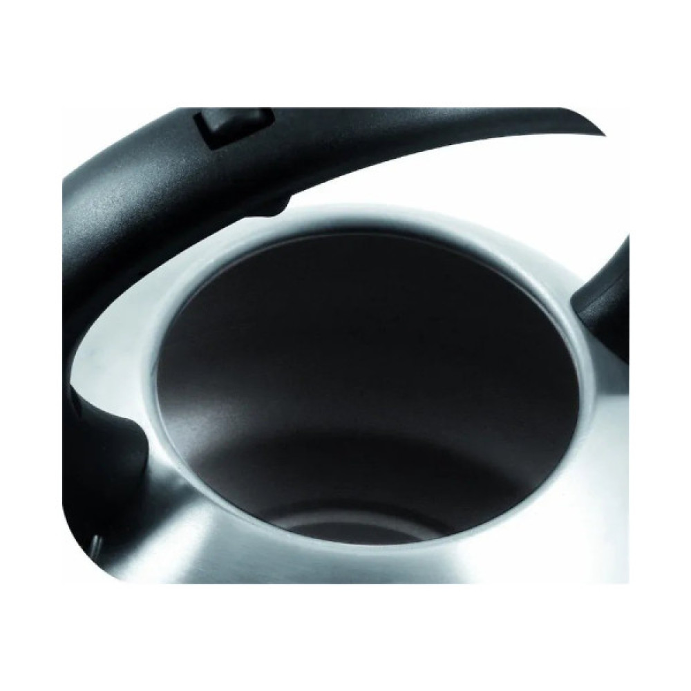 Чайник Tefal Duetto+ зі свистком 2.5 л чорний/сталевий (N4210310)